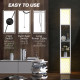 Duo Light Floor Shelves - White