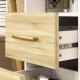 Elegant Dressing Table, with Storage - White
