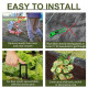 Outsunny 1x50m Gardener Premium Weed Barrier Landscape Fabric Durable &amp; Heavy-Duty Weed Block Gardening Mat, Easy Setup &amp; Superi