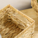 Set of Three Water Hyacinth Storage Baskets