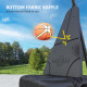 SPORTNOW Basketball Hoop Outdoor, Height Adjustable Basketball Hoop and Stand with Rebound System, Weighted Base, Portable on Wh