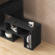 TV Stand for TVs up to 75 Inches, Free Combination TV Unit with Storage Shelves, Extendable Entertainment Centre for Living Room