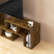 TV Stand for TVs up to 75 Inches, Free Combination TV Unit with Storage Shelves, Extendable Entertainment Centre for Living Room