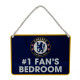 Chelsea FC Bedroom Sign No1 Fan