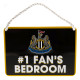 Newcastle United FC Bedroom Sign No1 Fan