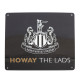 Newcastle United FC Tunnel Sign