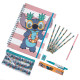 Lilo &amp; Stitch Aloha Hawaii A4 Bumper Stationery Set