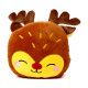 2-in-1 Blankeazzz Plush Toy &amp; Travel Blanket - Festive Friends Christmas Rudolph