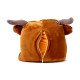 2-in-1 Blankeazzz Plush Toy &amp; Travel Blanket - Highland Coo