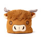 2-in-1 Blankeazzz Plush Toy &amp; Travel Blanket - Highland Coo