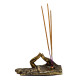 Ashcatcher Incense Stick Burner - Henna Buddha Hand