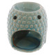 Ceramic Crackled Glaze Buddha Head Oil Burner