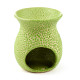 Ceramic Crackled Glaze Cut Out Pattern Oil Burner