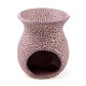 Ceramic Crackled Glaze Cut Out Pattern Oil Burner