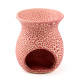 Ceramic Crackled Glaze Cut Out Pattern Oil Burner