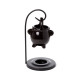 Ceramic Hanging Ceramic Oil Burner - Black Cauldron
