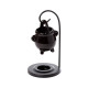 Ceramic Hanging Ceramic Oil Burner - Black Cauldron