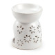 Ceramic Oil &amp; Wax Burner - Daisy Cut-Out