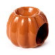 Ceramic Shaped Oil Burner - Pumpkin Jack O Lantern
