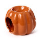 Ceramic Shaped Oil Burner - Pumpkin Jack O Lantern