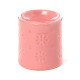 Ceramic Small Oil Burner - Eden Embossed Flower