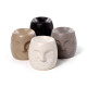 Ceramic Small Oil Burner - Eden Stone Effect Face