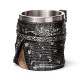 Decorative Tankard - Axe Handle Armoured Skull