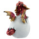 Hatching Egg Elements Dragon Figurine