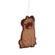 Mopps Pug Chocolate Scented Air Freshener
