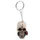 Novelty Keyring - Skulls and Roses Skull with Rose