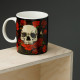 Porcelain Mug - Skulls &amp; Roses