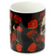 Porcelain Mug - Skulls &amp; Roses