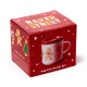 Porcelain Mug &amp; Coaster Lid Set - Christmas Baker Street
