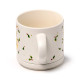 Porcelain Mug &amp; Coaster Lid Set - Christmas Jan Pashley Highland Coo