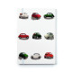 Recycled Paper A5 Lined Notebook - Fiat 500