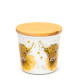 Recycled RPET Set of 2 Storage Jars S/M - Jan Pashley Highland Coo Cow