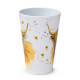 Recycled RPET Set of 4 Picnic Cups - Jan Pashley Highland Coo Cow