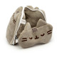 Relaxeazzz Pusheen Cat Shaped Travel Pillow &amp; Eye Mask