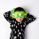 Relaxeazzz Travel Pillow &amp; Eye Mask - Adoramals Dinosaur