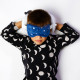 Relaxeazzz Travel Pillow &amp; Eye Mask - Space Cadet