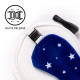 Relaxeazzz Travel Pillow &amp; Eye Mask - Space Cadet