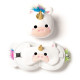 Relaxeazzz Travel Pillow &amp; Eye Mask - Unicorn