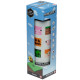 Reusable Stainless Steel Hot &amp; Cold Insulated Drinks Bottle Digital Thermometer - Minecraft Faces