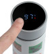 Reusable Stainless Steel Hot &amp; Cold Insulated Drinks Bottle Digital Thermometer - Minecraft Faces