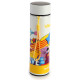 Reusable Stainless Steel Hot &amp; Cold Insulated Drinks Bottle Digital Thermometer - Yellow Submarine