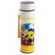 Reusable Stainless Steel Hot &amp; Cold Insulated Drinks Bottle Digital Thermometer - Yellow Submarine