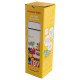 Reusable Stainless Steel Hot &amp; Cold Insulated Drinks Bottle Digital Thermometer - Yellow Submarine