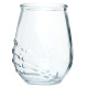 Skeleton Hand Set of 2 Glass Tumblers