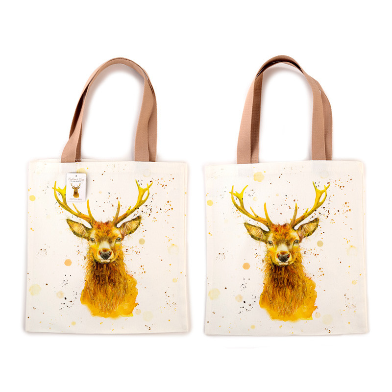 Tote Shopping Bag - Jan Pashley Stag