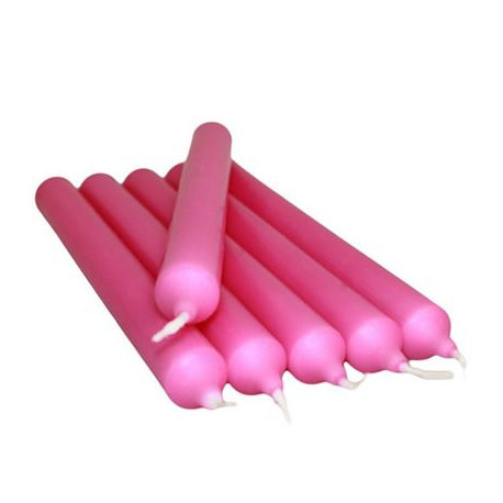Fuchsia Dinner Candle 6 Pack